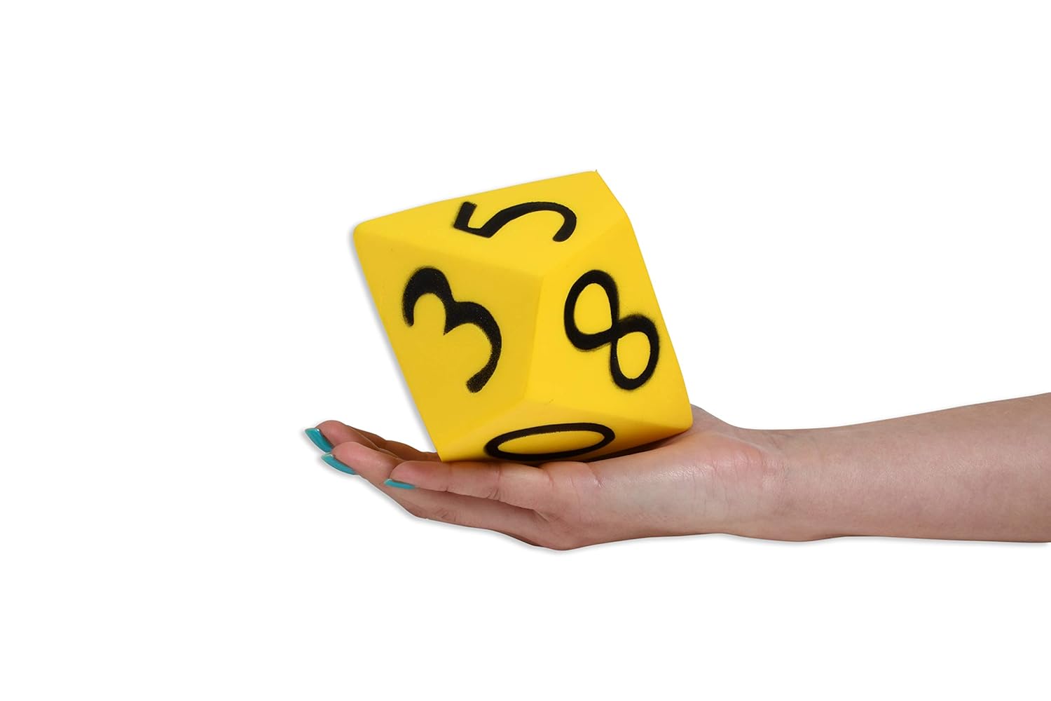 Gеt Chеар Prісе LEARNING ADVANTAGE - Jumbo Polyhedra Die - 10 Sides - Large, Foam Dice for Games - Teach Numbers, Probability, Addition and Subtraction