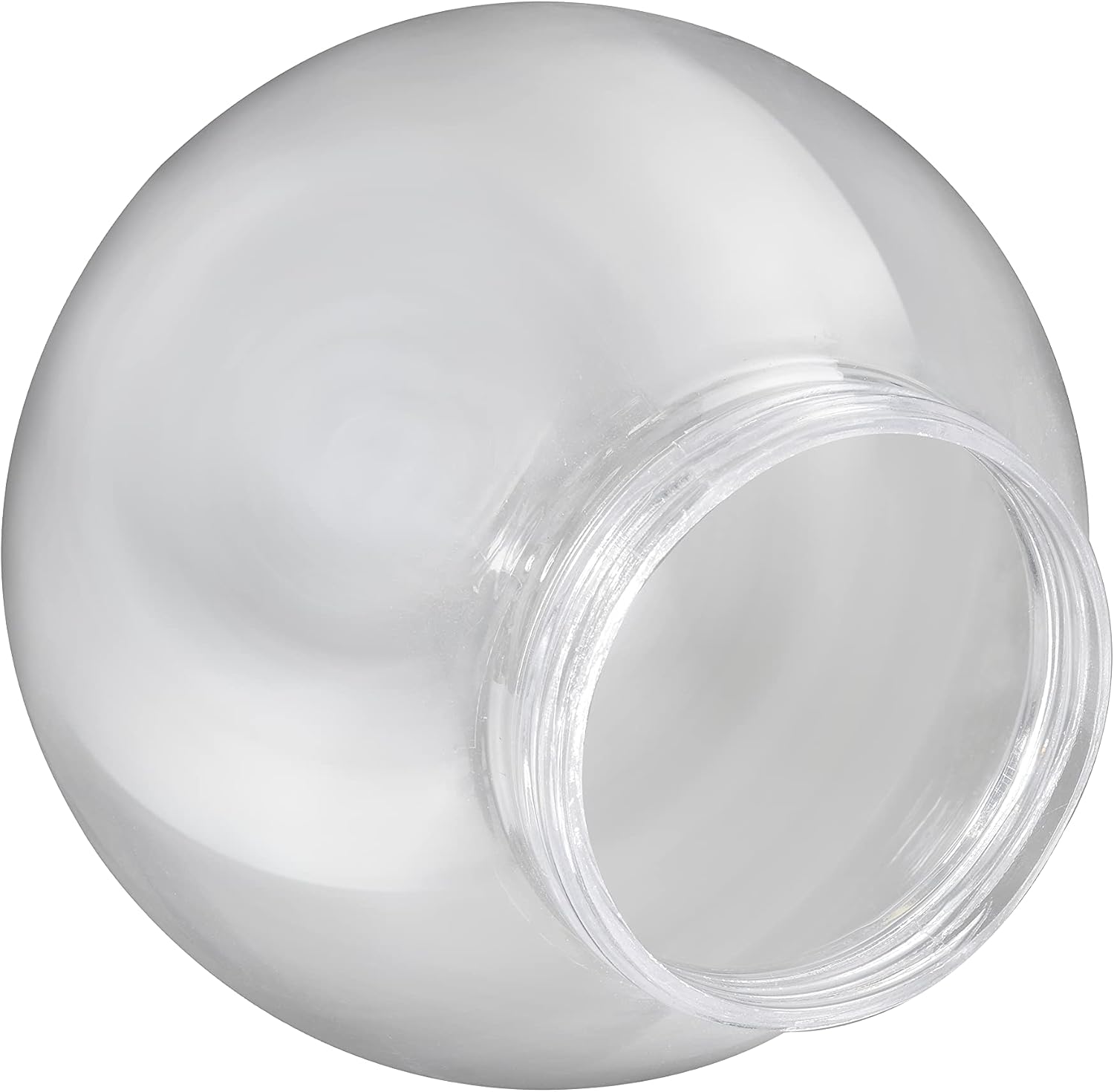 Aspen Creative 28001-60-21, 6" Clear Acrylic Replacement Lamp Post Globe with 3-1/4" Threaded Neck image 4