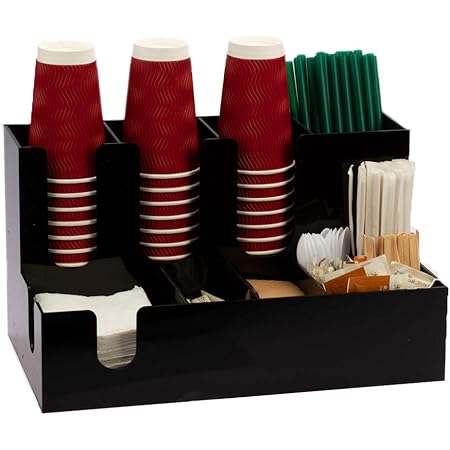 Amazon Uyoyous 紙コップホルダー アクリル製 カップディスペンサー バーカウンター 紙コップ ディスペンサー ストローカップ コンビニ カップ 紙コップスタンド ビュッフェ オフィスなど適用 業務用グラスラック カップディスペンサー オンライン通販