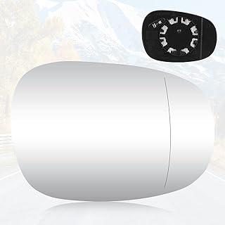 Youxmoto Passenger Right Side Heated Mirror Glass for BMW 125i 128i 135i 135is 320i 325i 328i 335i xDrive 335is 335d 2009 2010 2011 2012 2013, with Backing Holder Side Mirror 51167252894