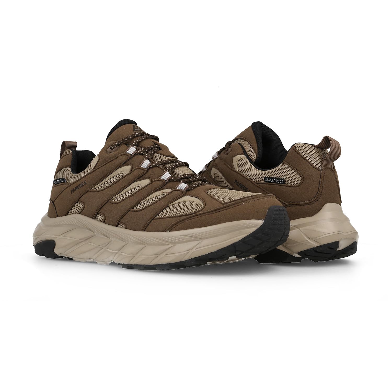 Paredes - Zapatillas Trekking Hombre Valdegovia marrón Oscuro + Zapatillero de Regalo