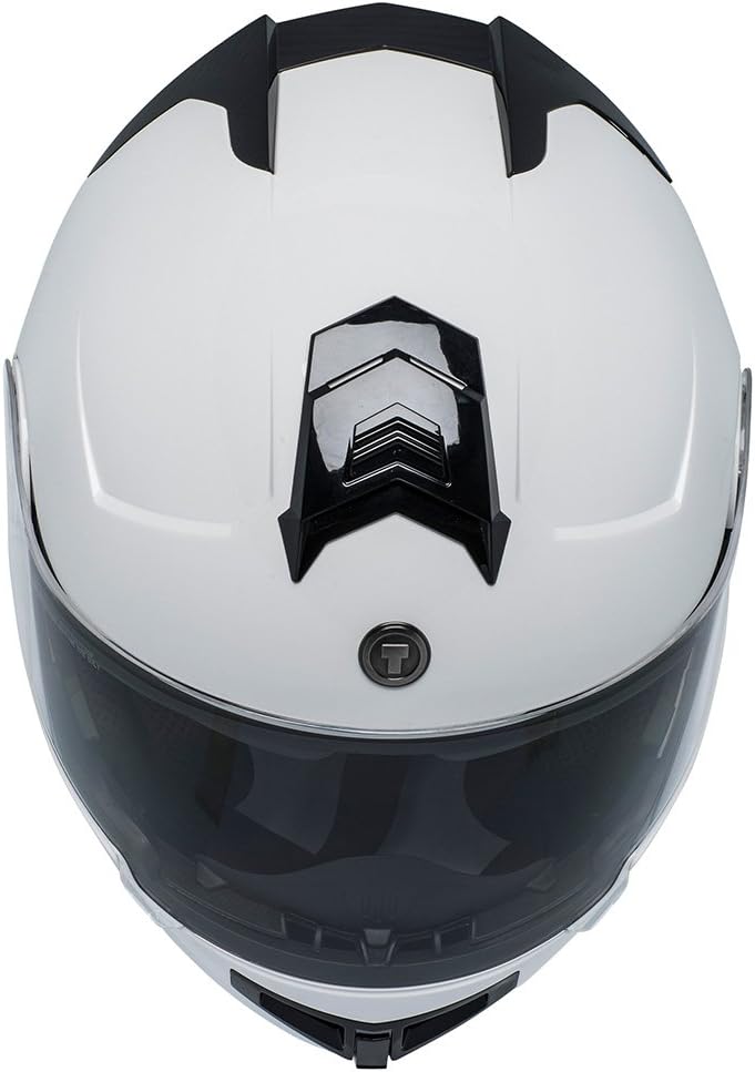 TORC T27 Full Face Modular Motorcycle Helmet with Graphic and Flip-Down Sun-Shield (Blade)
