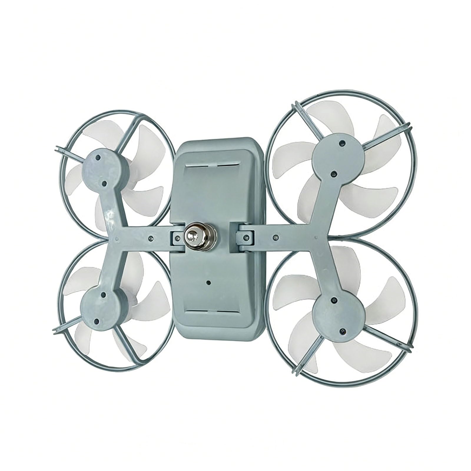 Msioytog Advanced Floating Themed Fan Light with Remote Control and Reduced Sound Construction Modern Ceiling Fan Light