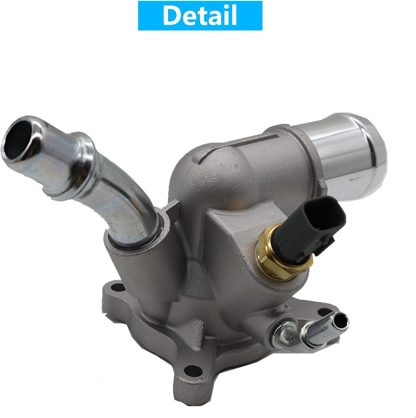 Thermostat Housing for Jeep Renegade Compass Cherokee for Chrysler 200 for Dodge Dart Replace 05047861AD 5047263AB 5047263AC 5047772AB 5047861AA 5047861AB 5047861AC