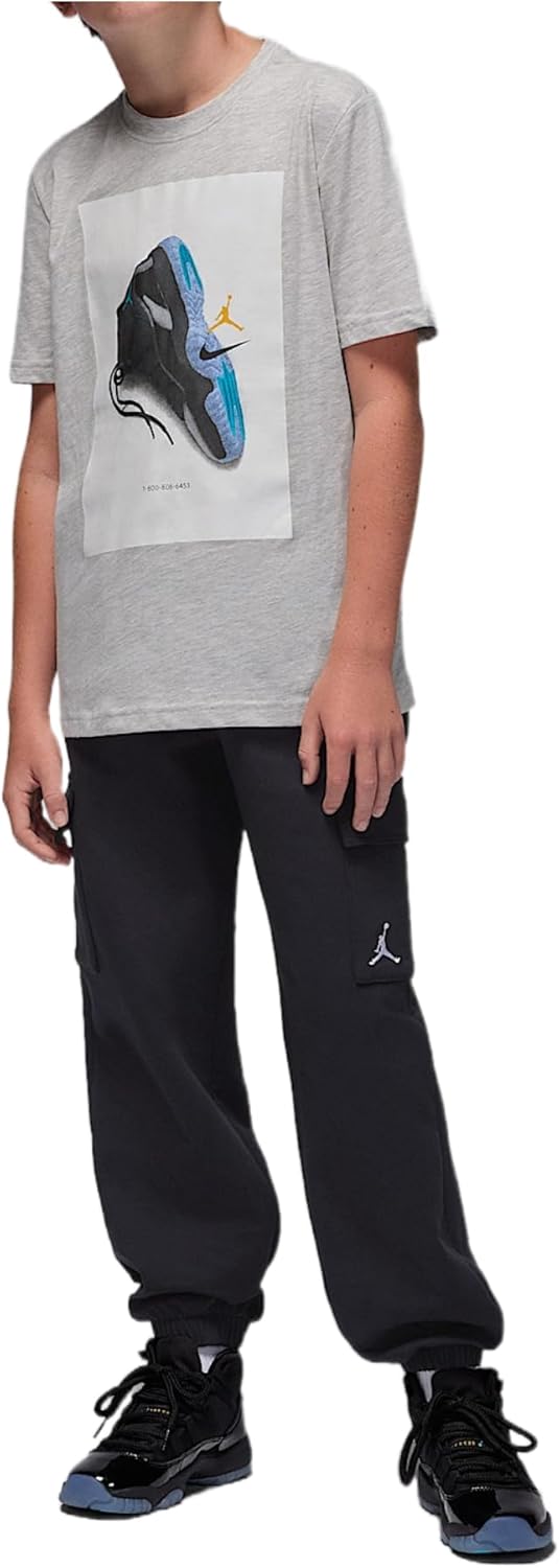 Jordan Big Kids' AJ11 Gamma T-Shirt (Grey Heather)