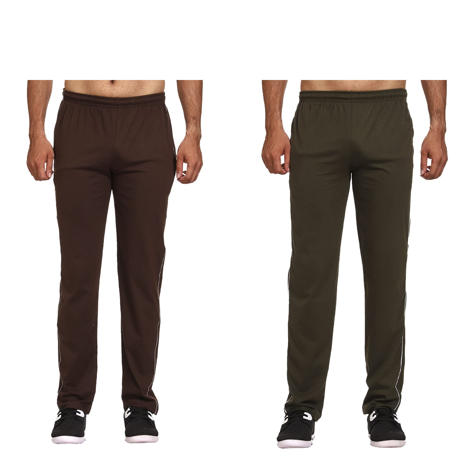 Aspirer Cotton Rich Regular FIT Track Pant for Men Combo Pack of 2