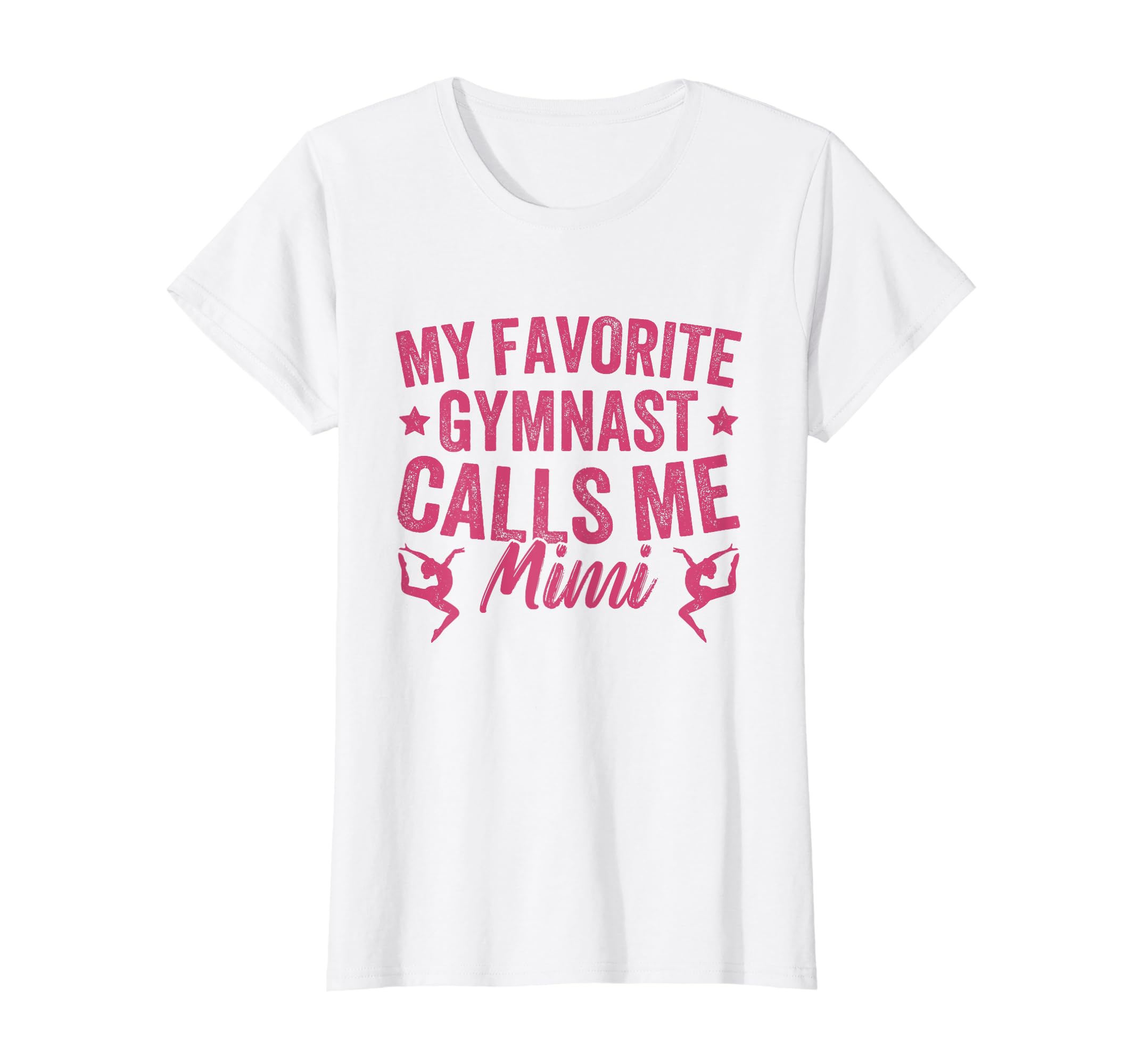 My Favorite Gymnast Calls Me Mimi Funny Gymnastics Mimi T-Shirt