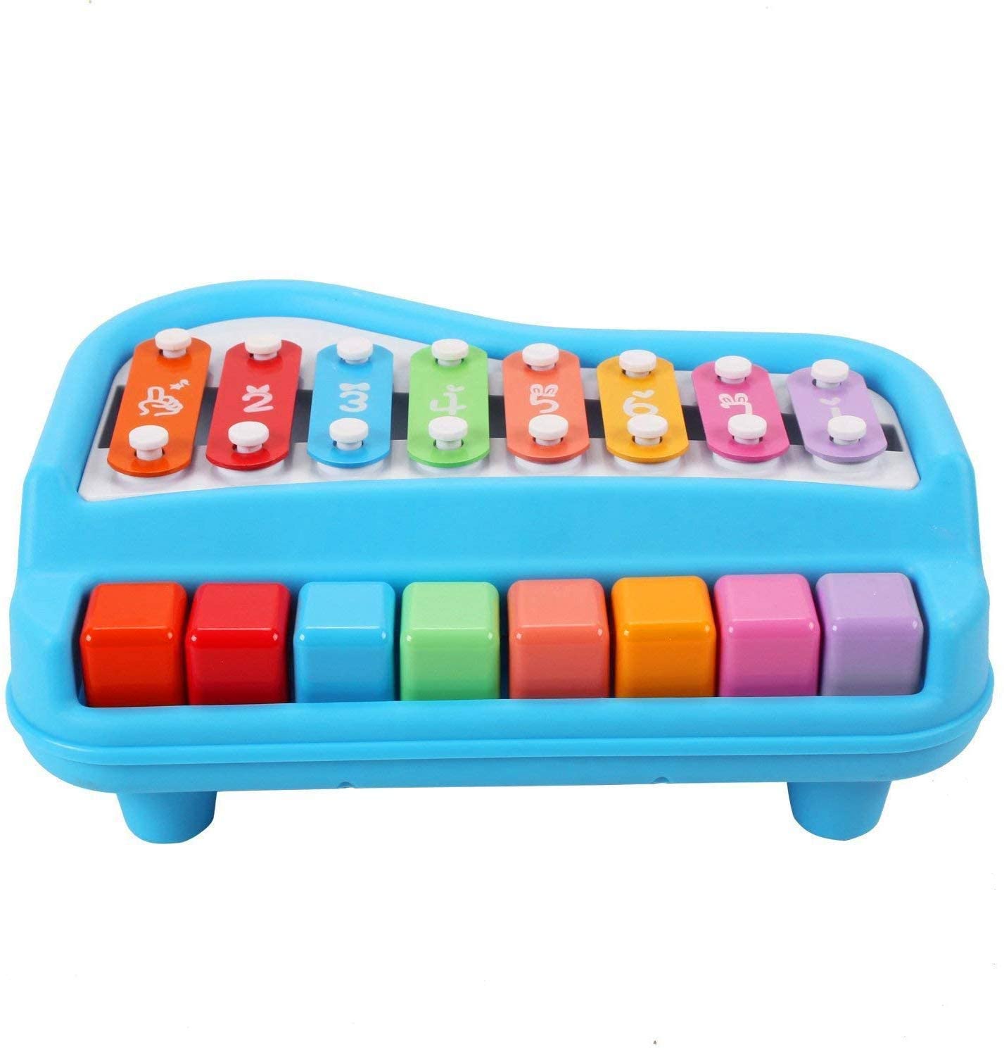 Buy KREEBY ENTERPRISE 2 in 1 Baby Piano Xylophone Toy for Toddlers 13