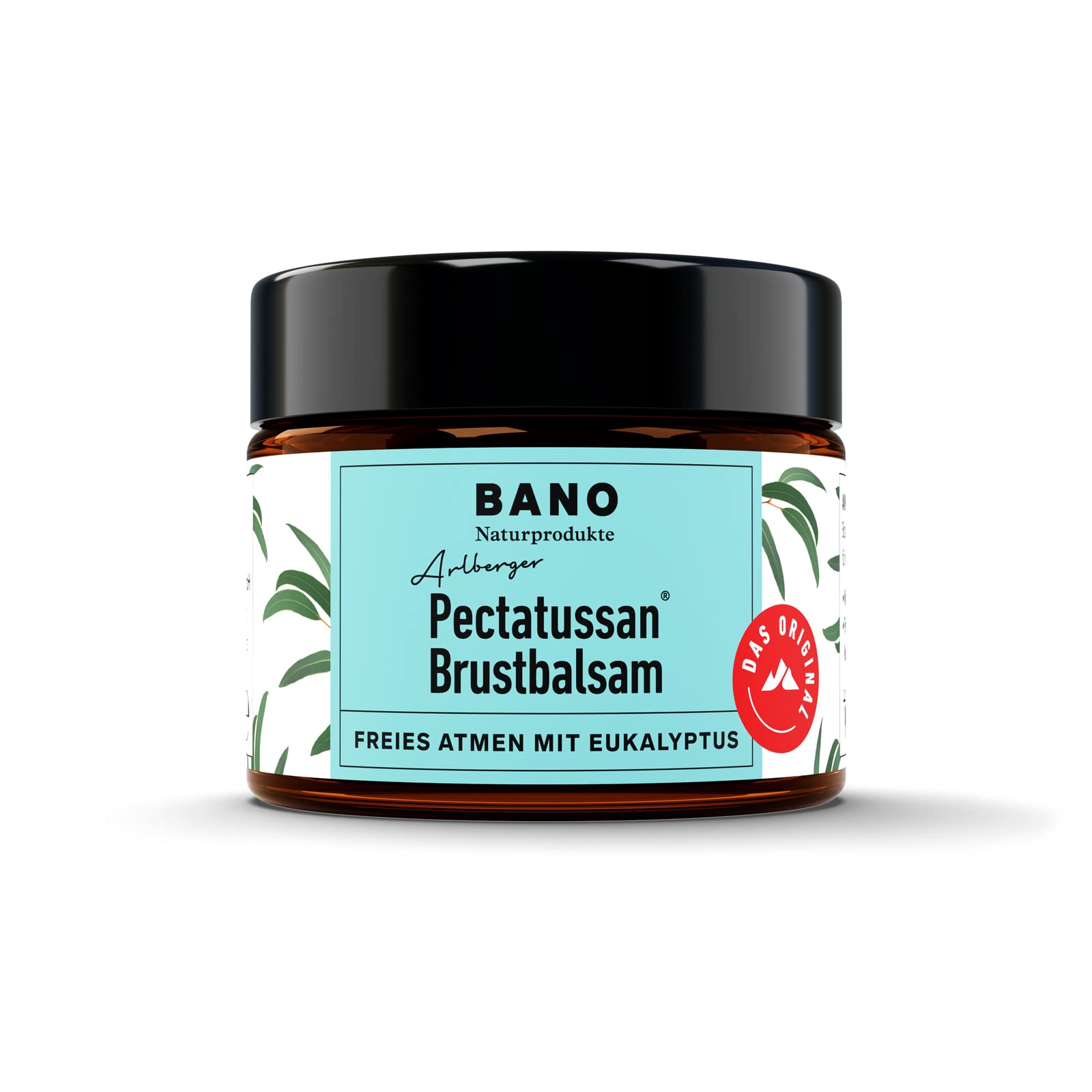 BANO Pectatussan Brustbalsam 50g | für Kinder ab 3 Jahren | frei von Mineralöl, Parabenen, Farb- und Konservierungsmitteln | 100% natürliche Inhaltsstoffe (Packung mit 2)