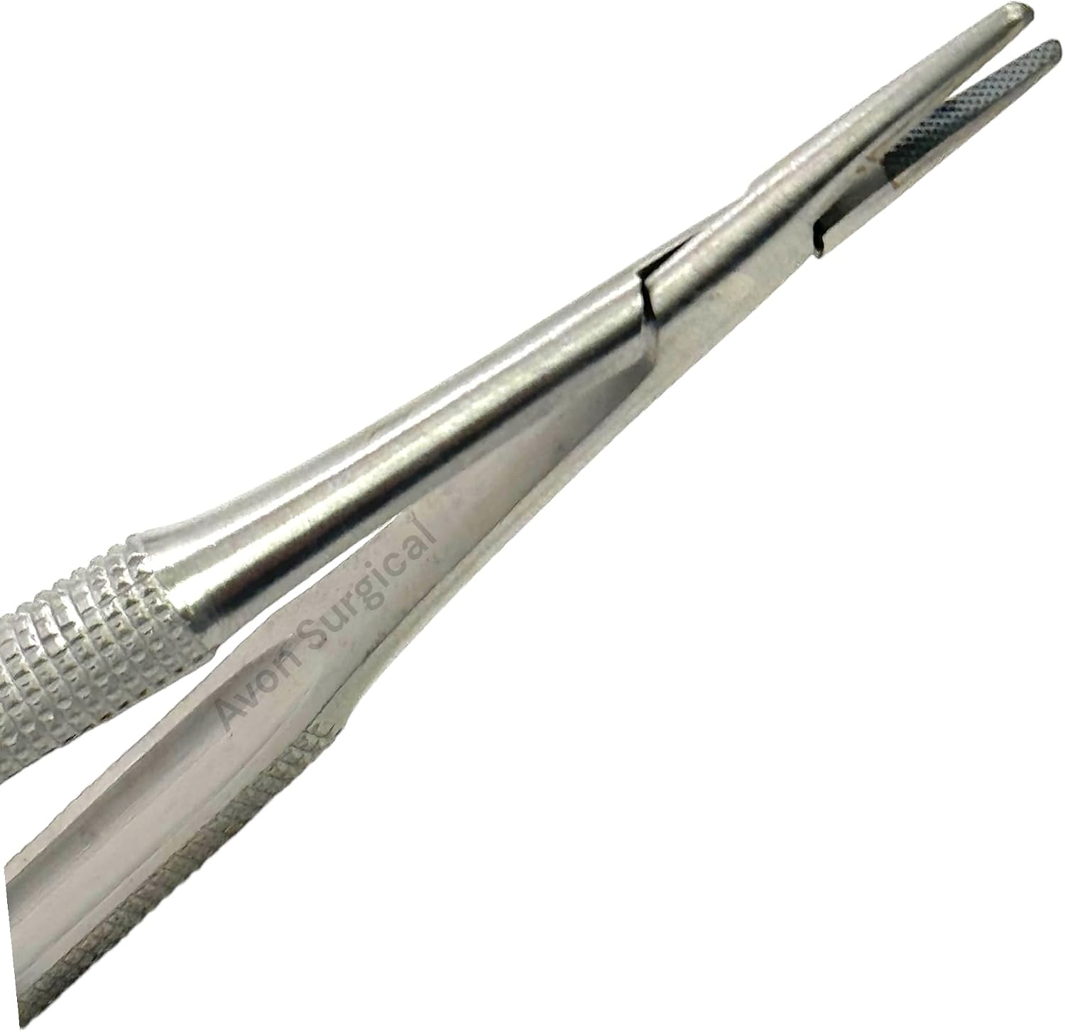 Castro Viejo Micro Needle Holder Needle Drive Straight 15cm 6 inches withTungsten Carbide Inserts Tip with Lock Premium German
