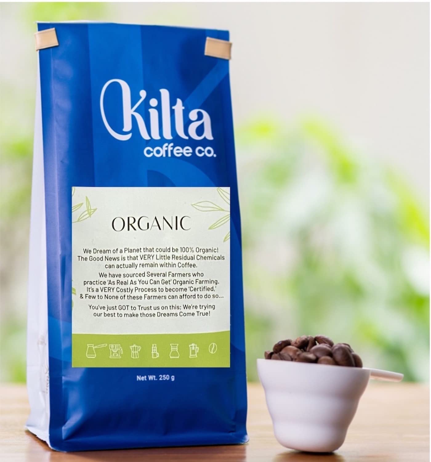 Kilta Coffee Co ORGANIC Coffee (Whole Beans)