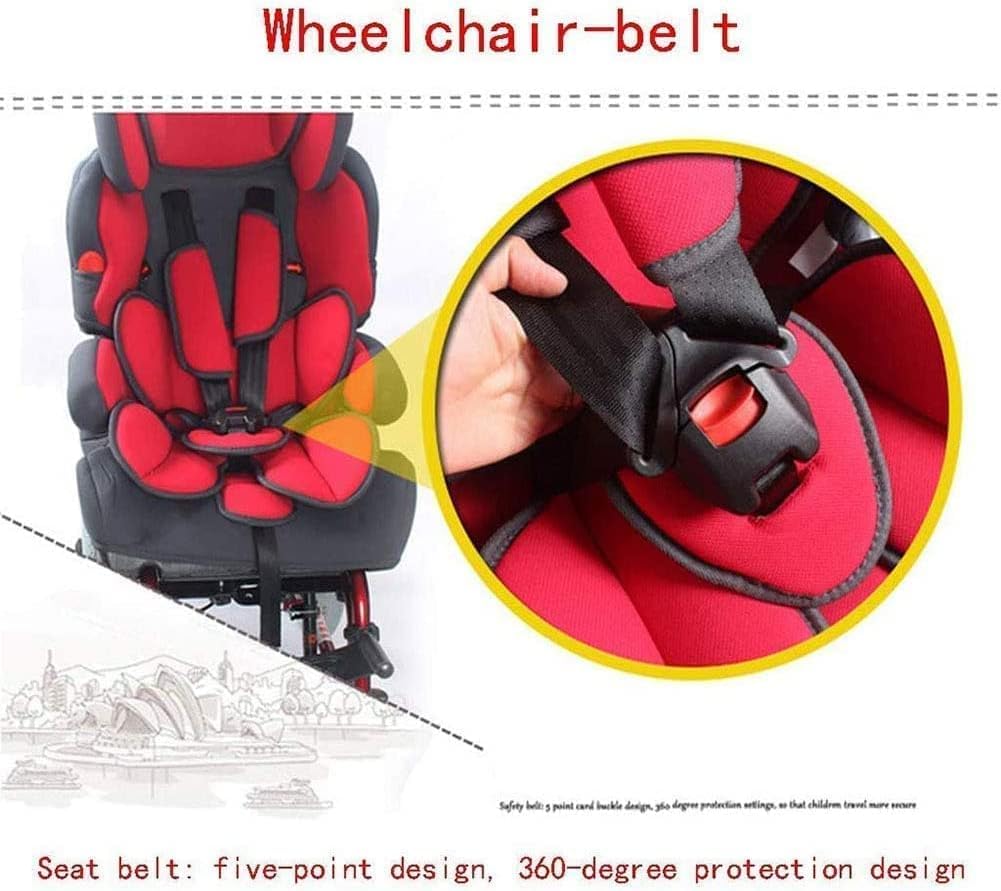 Silla de Ruedas Plegable Reclinable Silla de Ruedas Infantil Parálisis Cerebral Silla de Ruedas Infantil