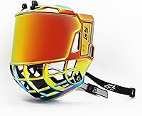 Vista 7 de GY Casco de Hockey Completo con Visera para Adultos y Jóvenes, Protector Facial Anti-Rasguños/Anti-Empañamiento/Certificado CE