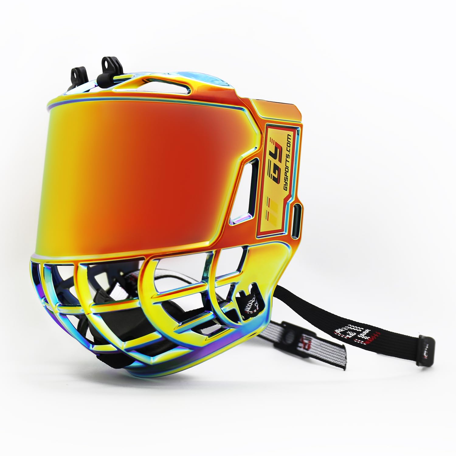 Gy Visera completa de hockey para casco de hockey sobre hielo, para adultos y jóvenes, antiarañazos, antivaho, certificado CE
