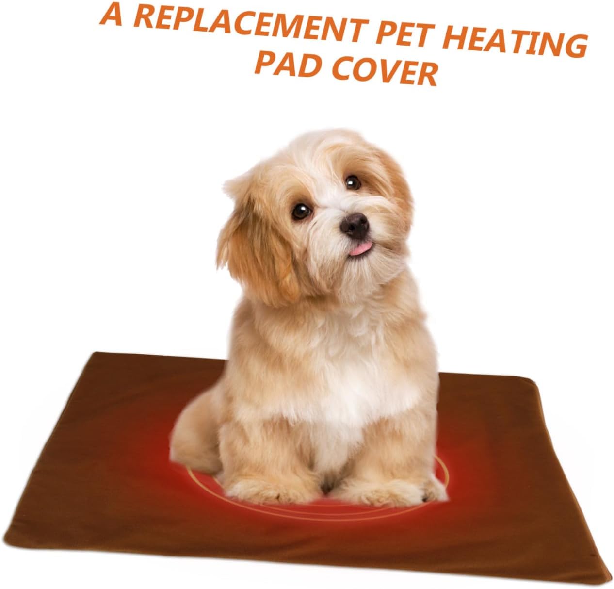 BESPORTBLE 1pcs Pet Electric Blanket Cover Temperature Heating Pad Cover for Dogs Cats Chic Easy to Install Fits Heating Pads