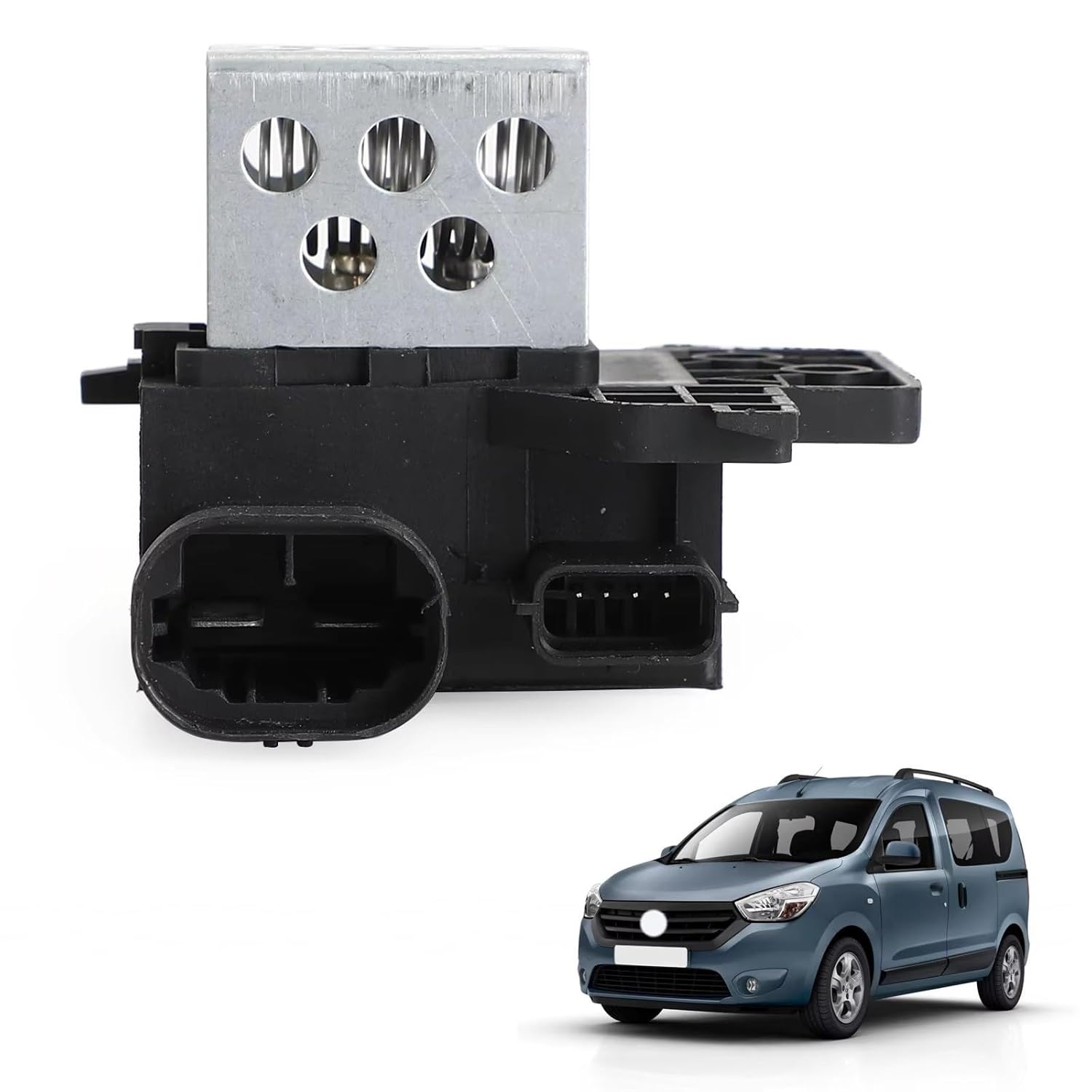 for Dacia for Dokker for Lodgy for Logan 255509263R Car Radiator Fan Motor Relay Resistor
