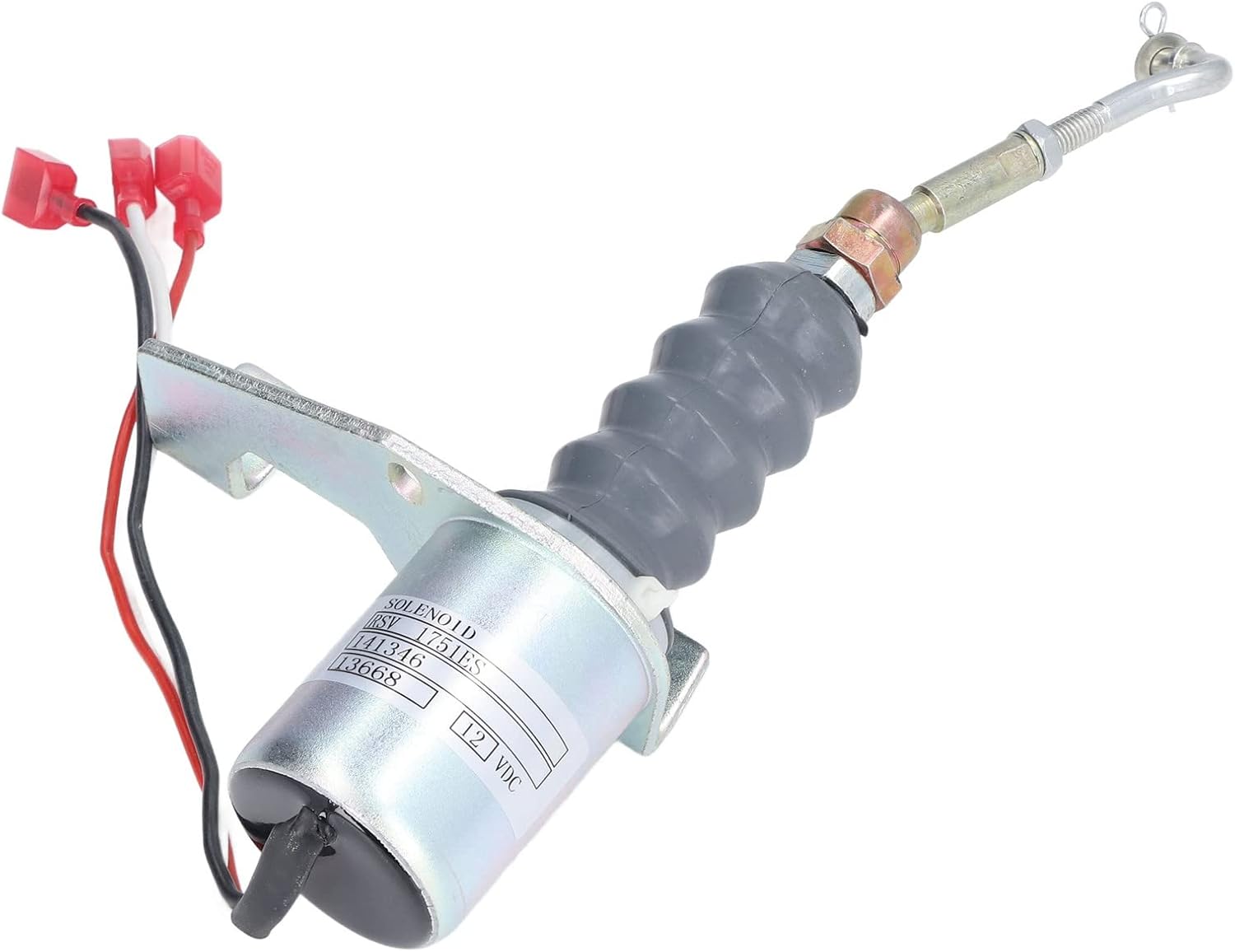 Engine Stop Solenoid Cut Down 12V RSV 1751ES Non Interference Fuel Pump Shut Off Valve for Industrial Use for