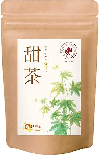 Onkatsu Farm Té de hoja de mora dulce Tencha - 0.07 oz x 30 bolsas de té sin cafeína - Té japonés hecho en Japón