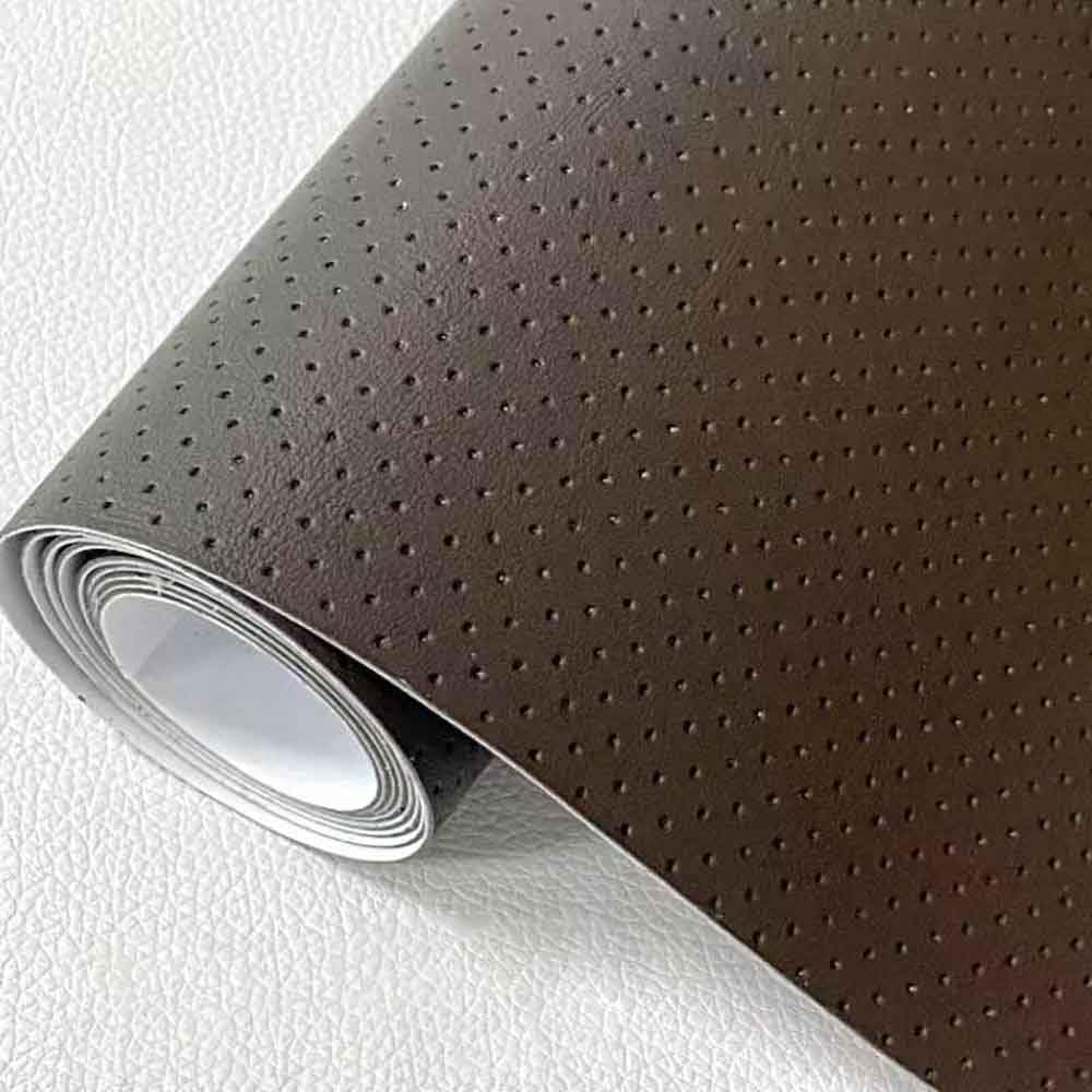 Realistyczna taśma naprawcza ze sztucznego PU – zestaw samoprzylepnych łatek winylowych(Dark Brown,59x40 in)