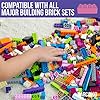 61apt24suql - Barcaloo 1000 Piece Building Bricks Play Set, 10 Classic Colors Bulk Building Blocks Play Set, Generic Brick Building Parts, for Boys and Girls, Pastel