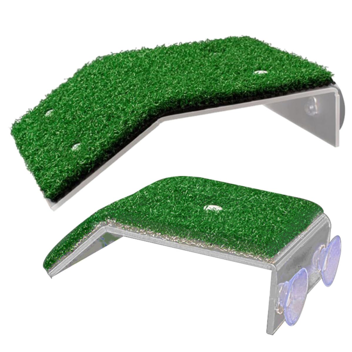Plataforma de tortuga de material PP para descanso de reptiles y acuario