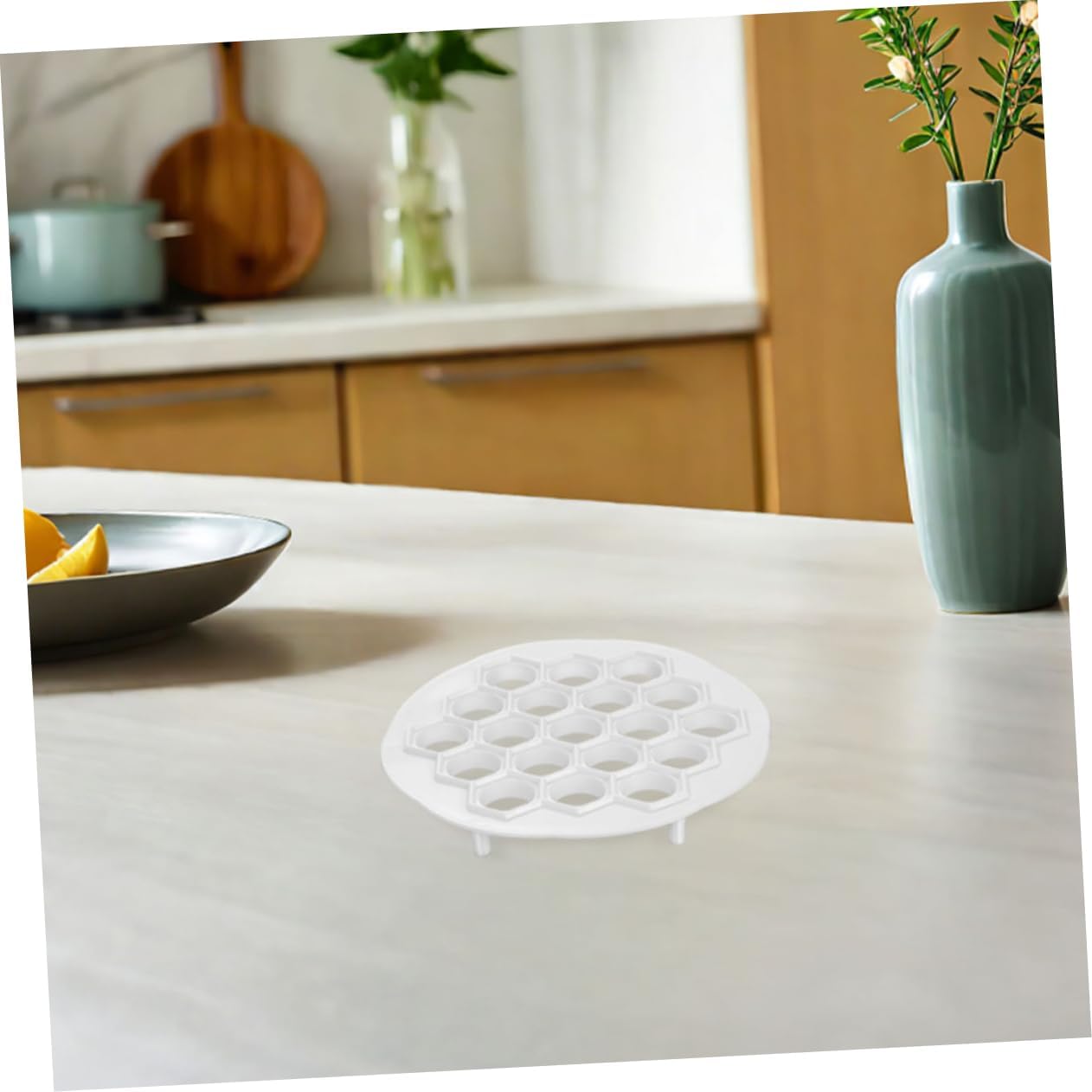 TOPPERFUN 4 Sets Dumpling Maker Tool for Homemade Russian Ravioli Buns More Safe Food Grade Construction for Easy Dumpling Making