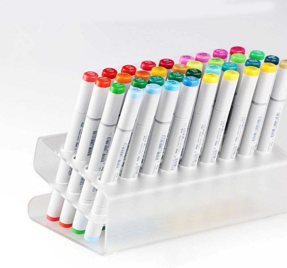 органайзер для фломастеров. подставка для фломастеров и карандашей. подставка для фломастеров. подставка для фломастеров. подставка для скетч маркеров 80 штук.