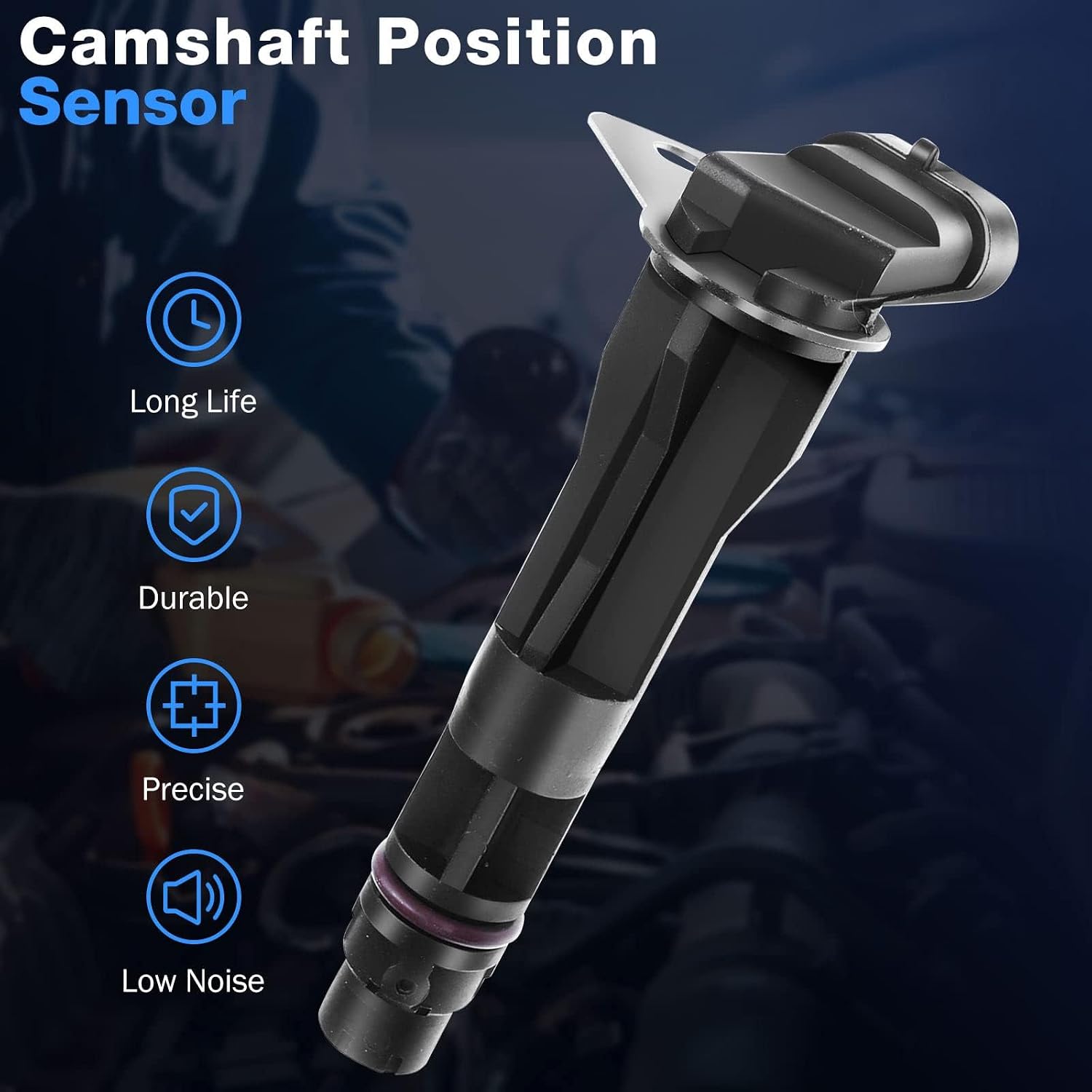 A-Premium Engine Cam Camshaft Position Sensor Compatible with Cadillac Escalade Chevrolet Silverado Express & GMC Sierra Yukon Savana & Cadillac Escalade & Hummer H2 & Pontiac