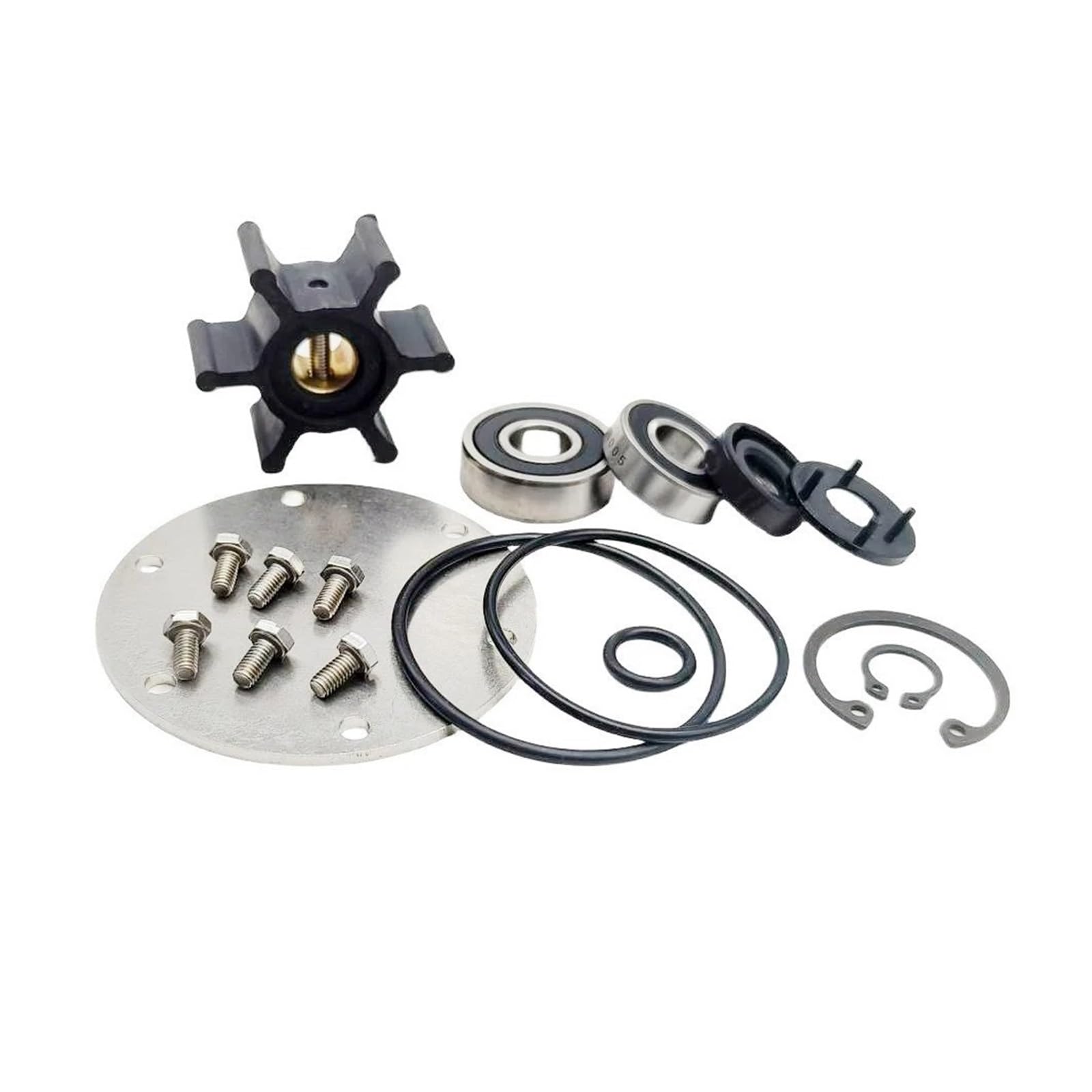 Bomba Aqua Refrigerante Kit Servicio Principal Para Yanmar Para Bomba Agua Para Marina 2YM15 3YM20 3YM30 128990-42500 BombaAgua