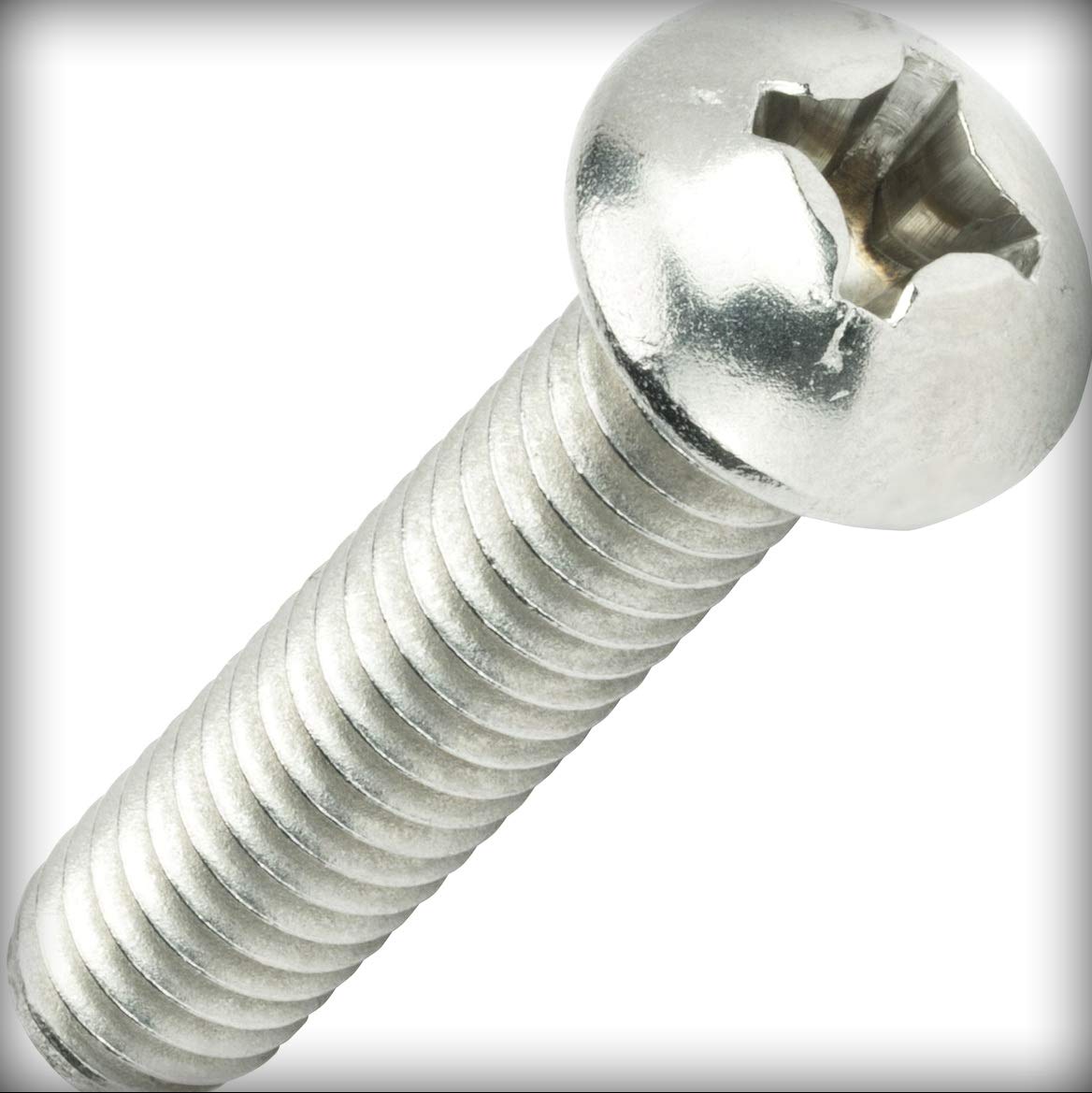 New Pack of 50 Pcs 1-64 x 3/16 inch Phillips-Drive Round Head Hardware Stainless Steel Metal Machine Screws Kit 18-8 Set Warranity by Pr-Merchant