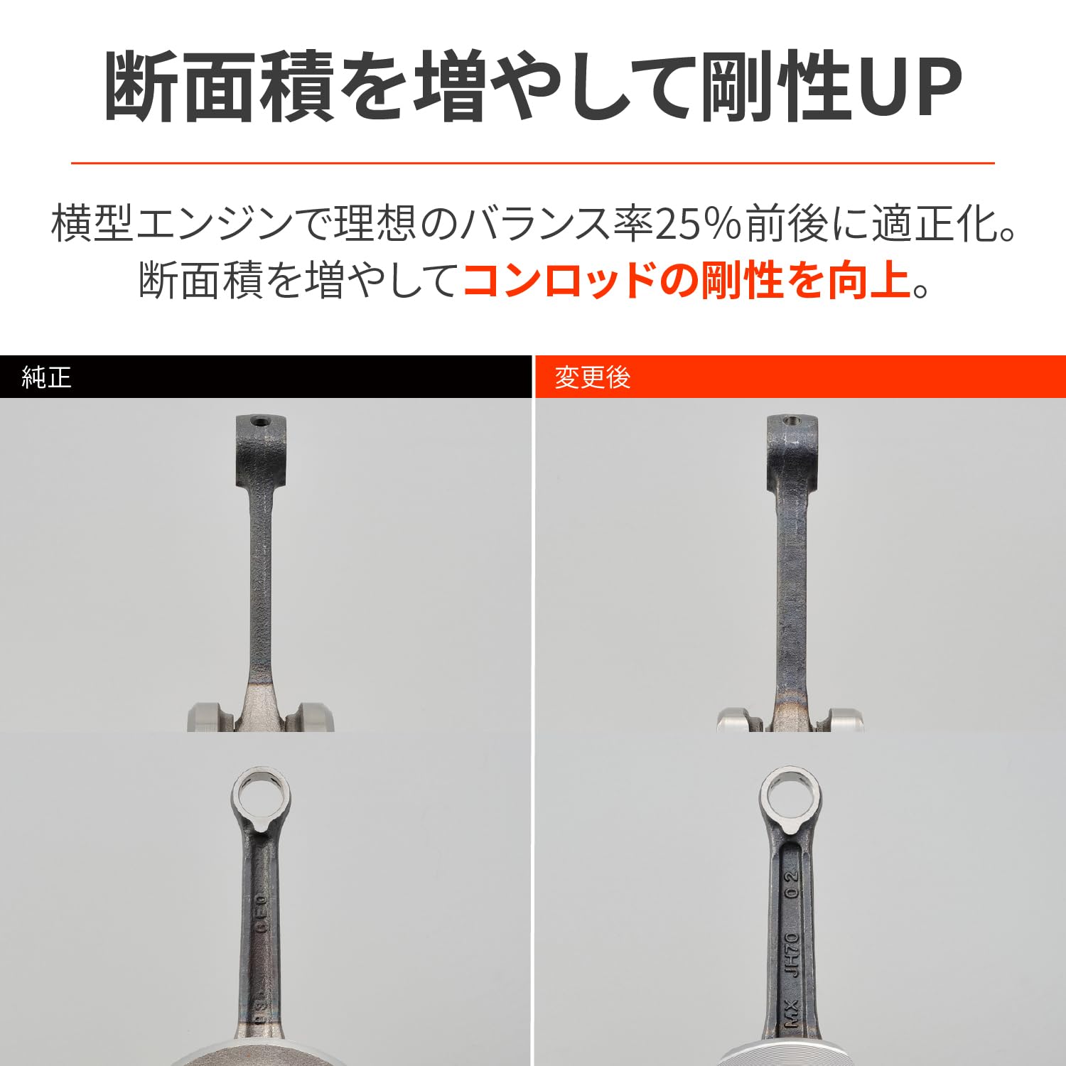 Amazon | デイトナ(Daytona) モンキー12V SPクランクシャフト 41.4mm