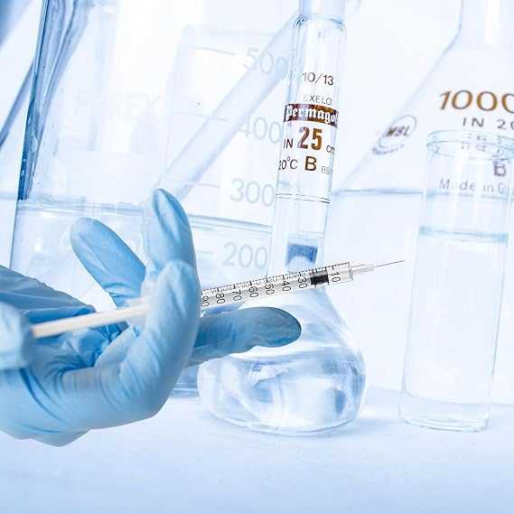 1ML/CC Syringes with 29G 1/2(13mm) Needle, 30PACK Lab Supplies Individually Wrapped (1CC 29G 1/2-30PACK)