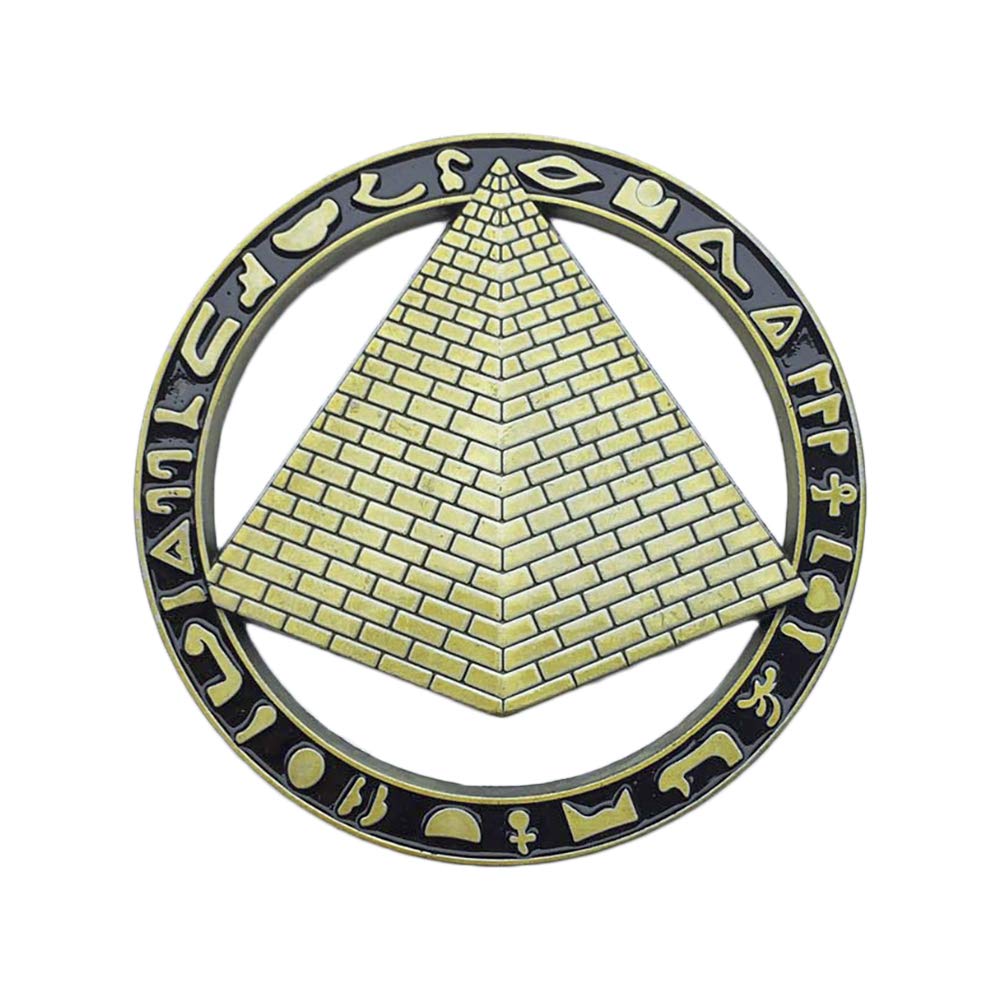 Wedarego 3D Egypt Pyramid Alloy Refrigerator Magnet Travel Souvenirs Fridge Magnet Home And Kitchen Decoration Magnetic Sticker Collection