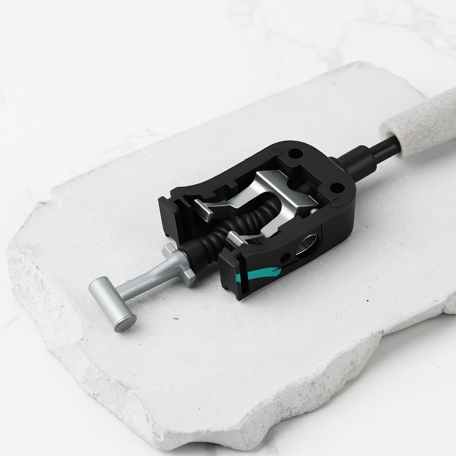 Front Door Outer Handle Lock Release Bowden Cable 5N0837017A 5N0837017B Compatible with VW Golf Jetta Polo Scirocco