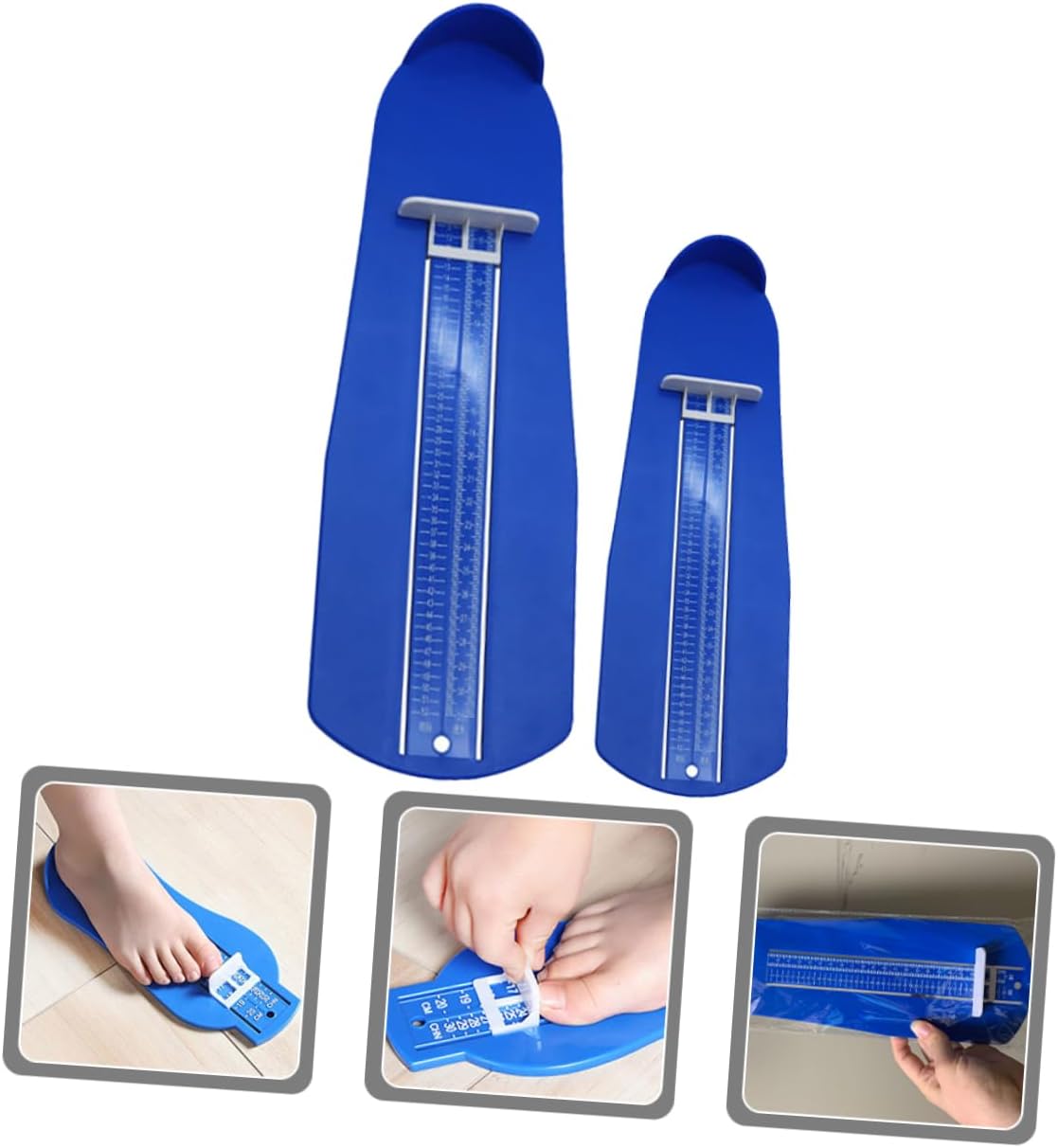 VALICLUD 2pcs Accurate Shoe Foot Measuring Tools for Boy Girl Shoe Measuring Device for Boys Girls