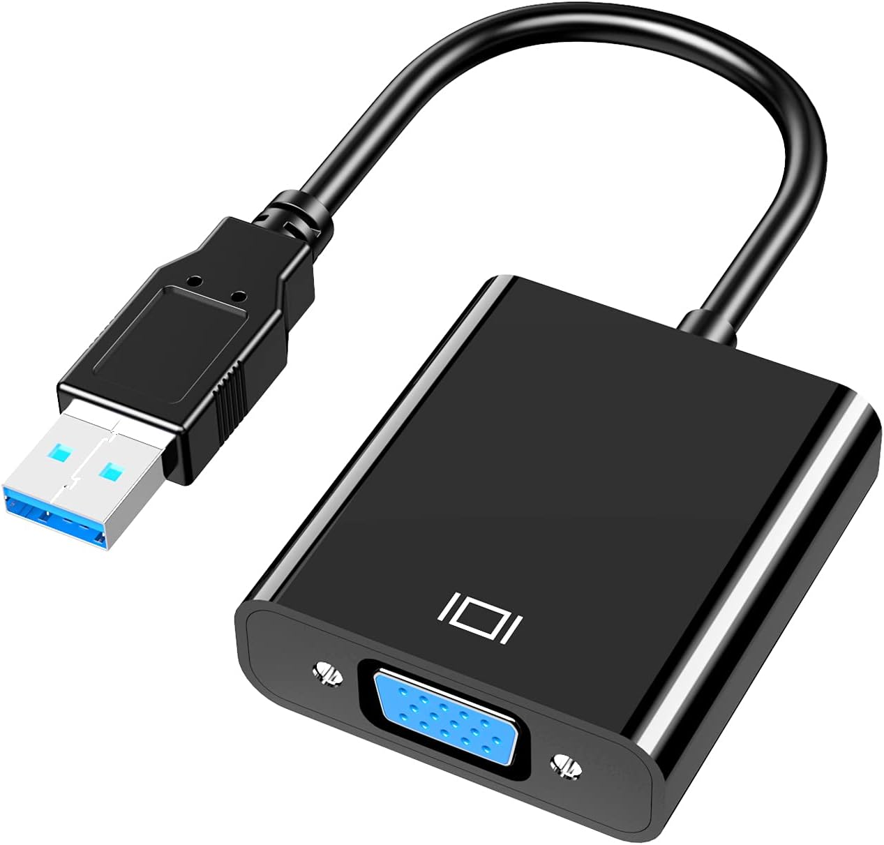 USB to VGA Adapters,USB 3.0/2.0 to VGA Adapter Multi-Display Video Converter- PC Laptop Windows XP 7/8/8.1/10,Desktop, Laptop, PC, Monitor, Projector, HDTV