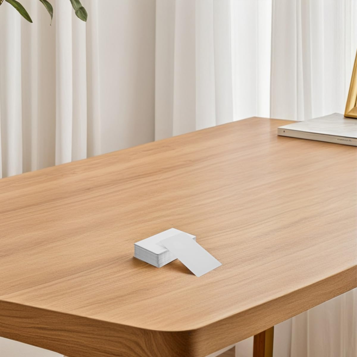 DOITOOL 200 Tarjetas de Visita Metálicas en Aleación Ligera para Sublimación, Impresión Vibrante y Grabado, 0.21mm de Grosor, Ideales para Proyectos DIY y Uso Personal