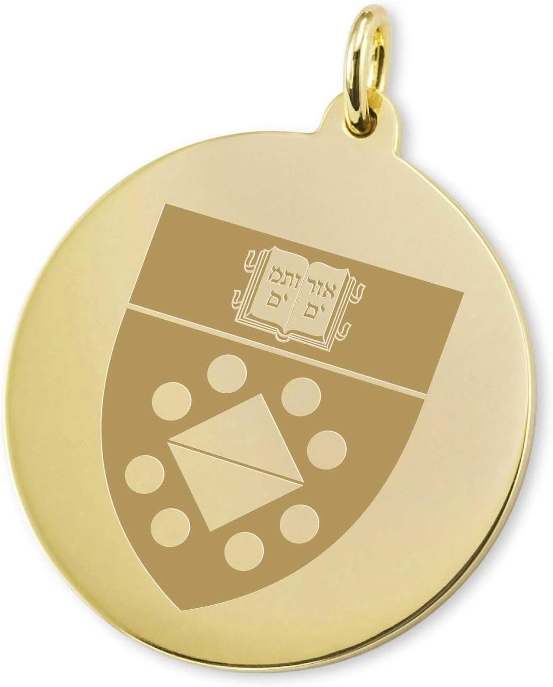 M. LA HART Yale SOM 18K Gold Charm