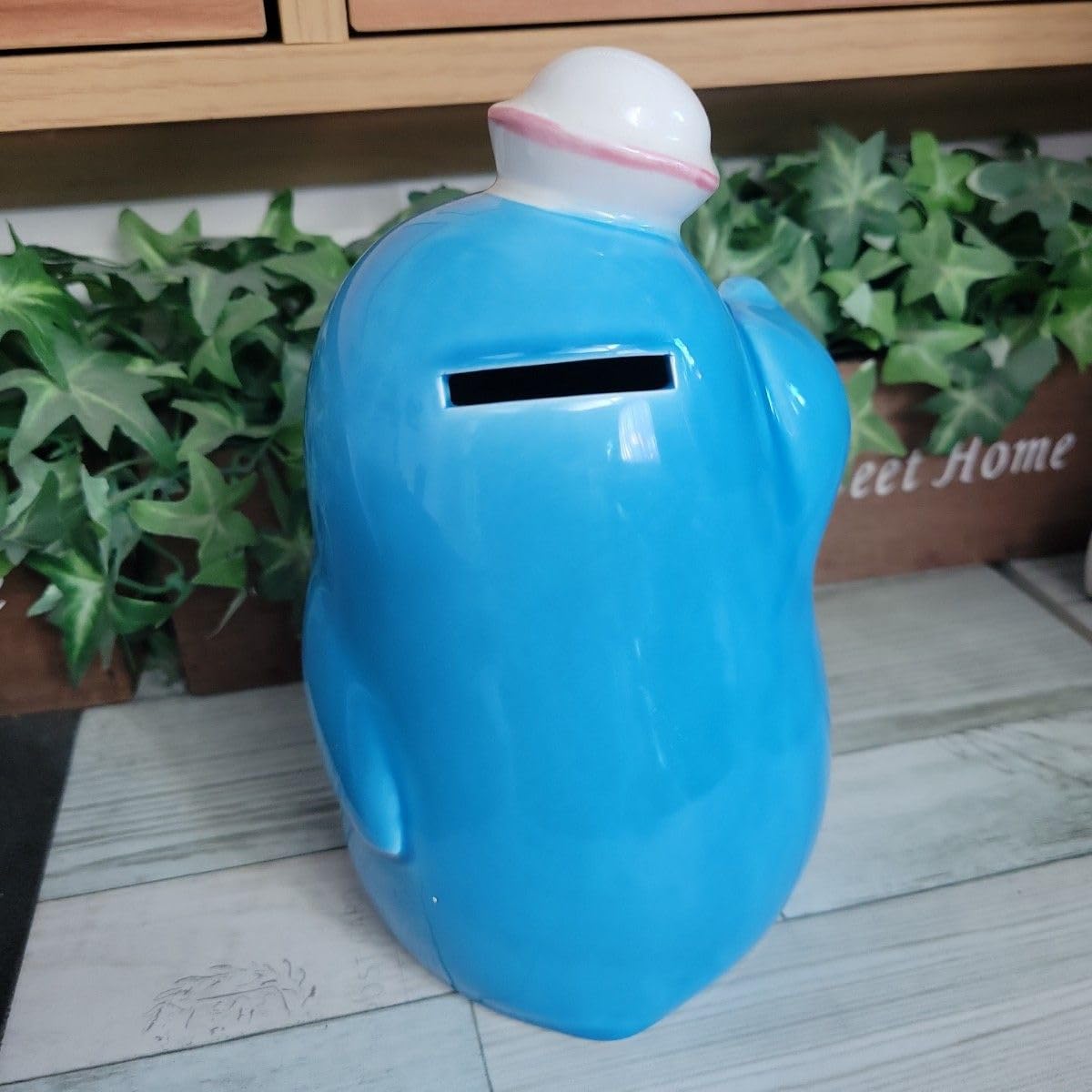 Amazon.co.jp: レトロ 初期デザイン タキシードサム 陶器 貯金箱