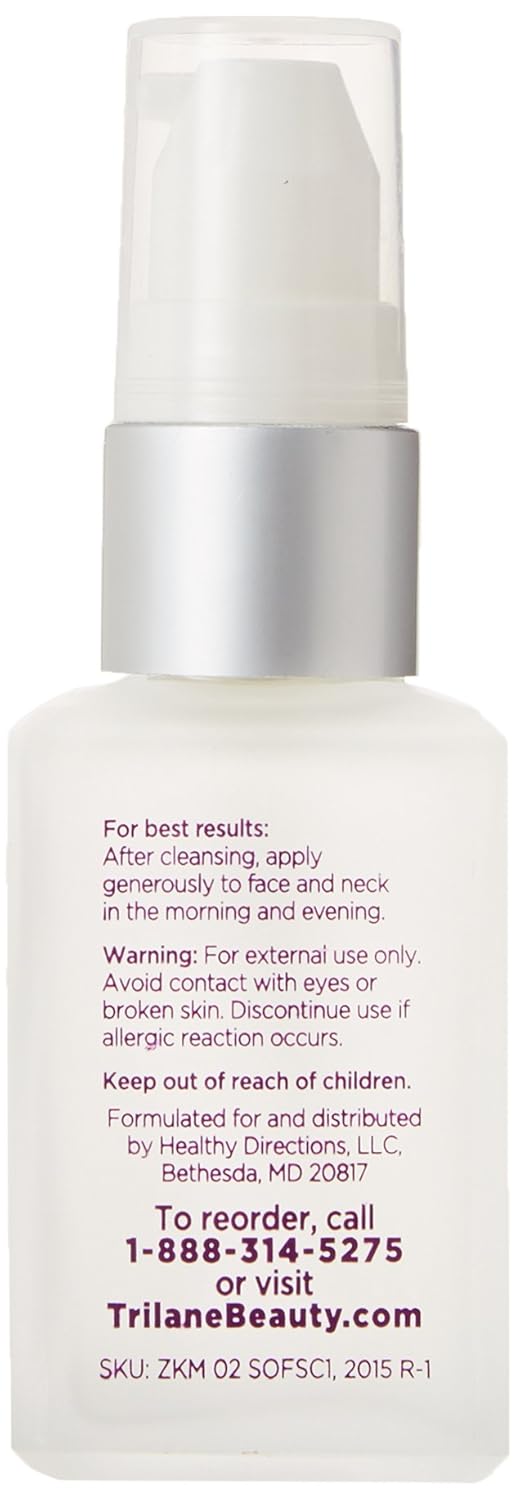 Healthy Directions Trilane Squalane Anti-Aging Moisturizer and Beauty Oil Nourishes and Reduces Dry, Rough, Flaky Skin (Lavender Scented)