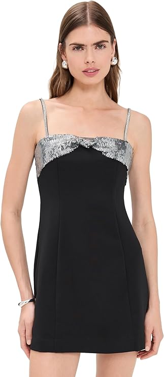 ASTR the label Women's Halya Sequin Bow Dress