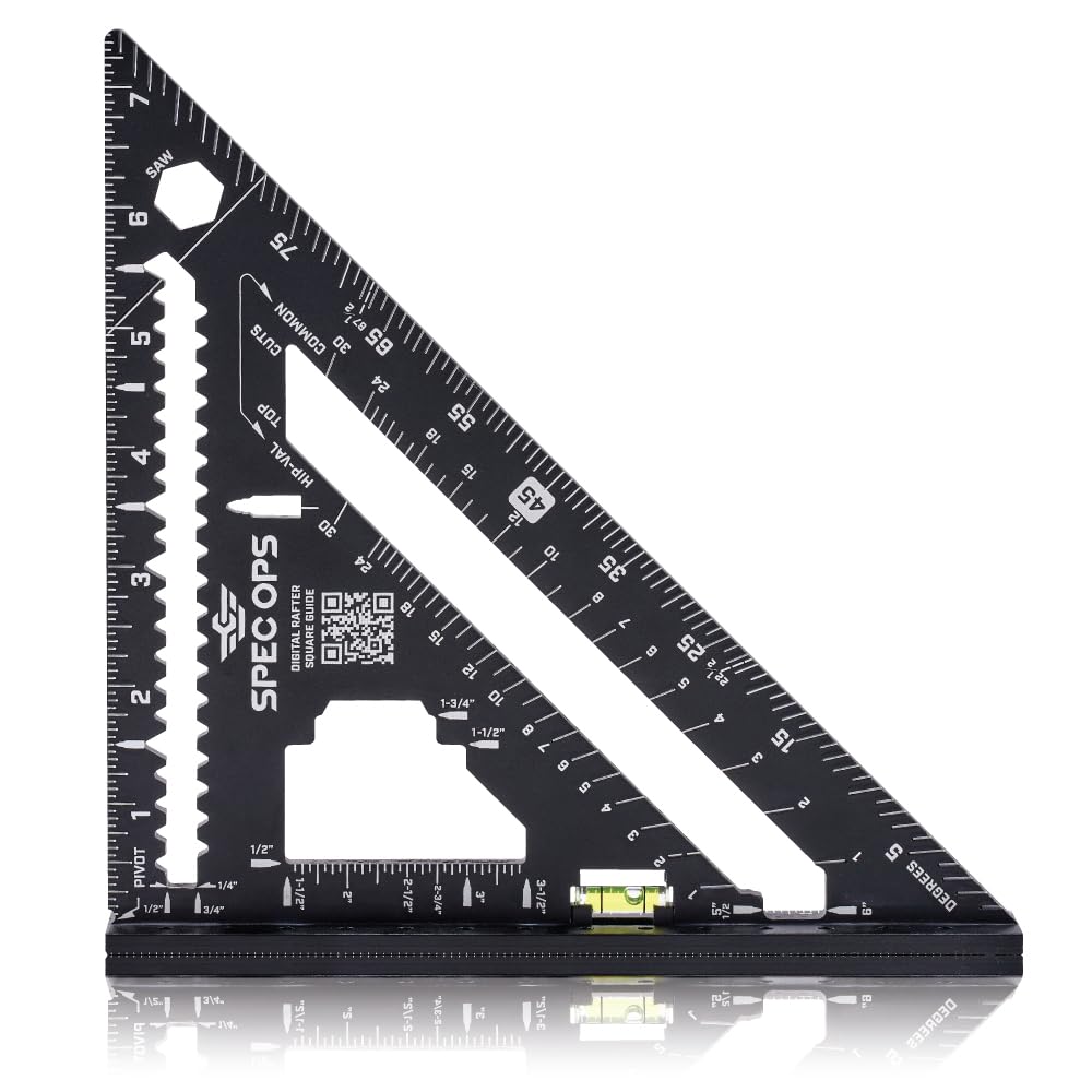 Spec Ops Fury Rafter Square - Precision Layout Tool -1 Spec Ops Fury Rafter Square - Precision Layout Tool -1