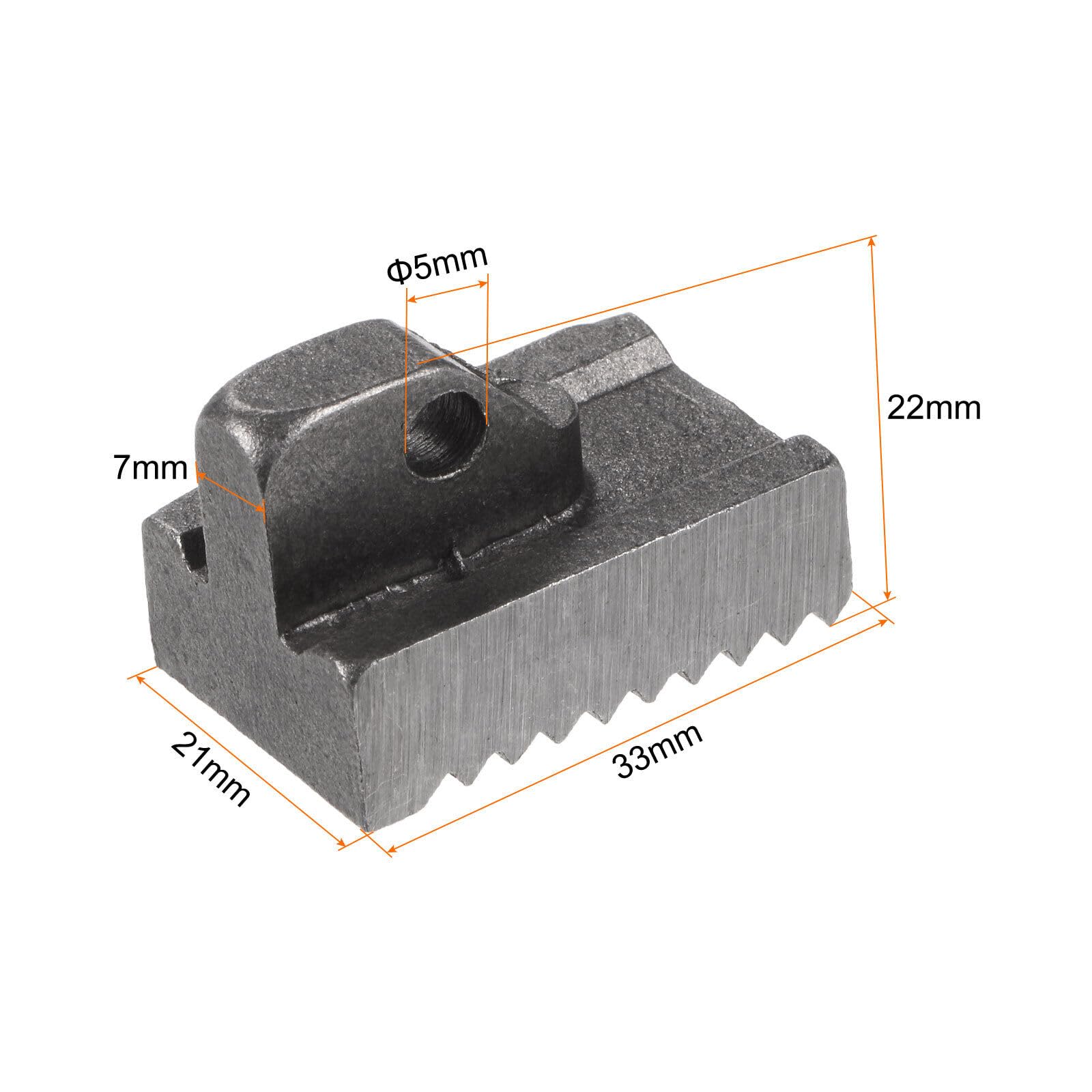 Parts for Machine Pipe Wrench Heel Jaw with Pin Assembly 14