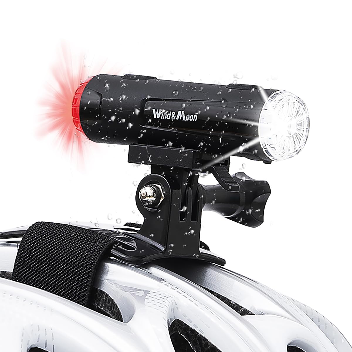 Bike Helmet Light In Cycling Helmet Headlight Taillight