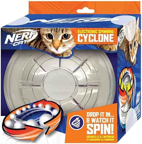 Nerf Dog 6in ABS Wobble LED Fan Bowl con 1.575 in Ping Pong Ball (NC-7839)