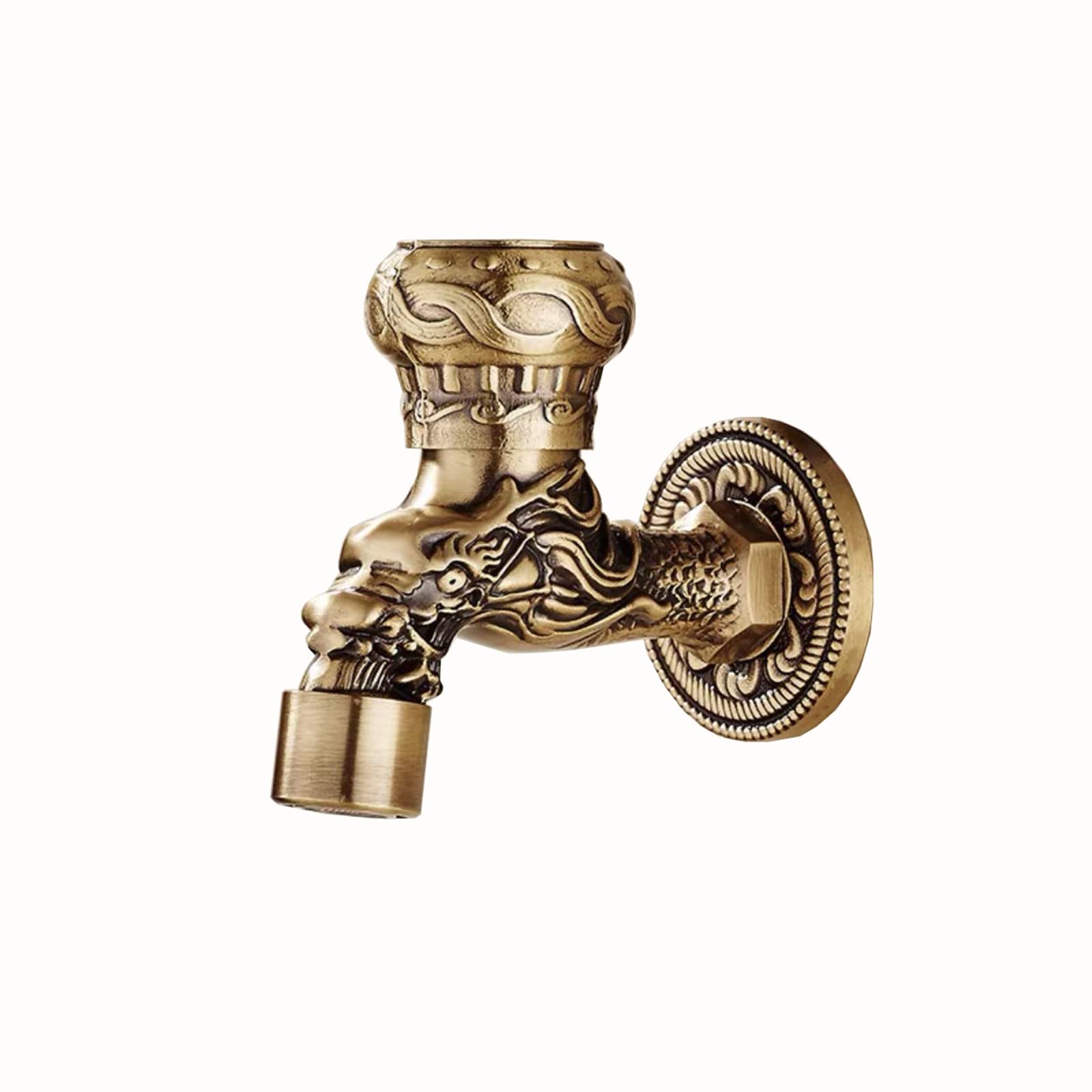 Robinet de jardin extérieur rétro style antique pour l'arrosage et la buanderie
