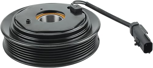 Miniatura 6 de AUTOKAY Kit de ensamblaje de embrague del compresor de CA compatible con Dodge Dakota 6 CYL 3.7L 8 CYL 4.7L 2004-2007 10S17C 55056435AB