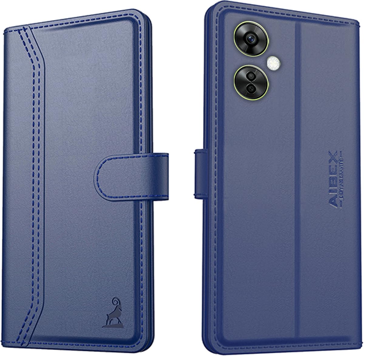 AIBEX ® OnePlus Nord CE 3 Lite 5G Flip Cover Leather Finish | Inside TPU with Card Pockets | Wallet Stand | Complete Protection Flip Case Blue (B0C3HZ4YVH) Amazon Price History, Amazon Price Tracker