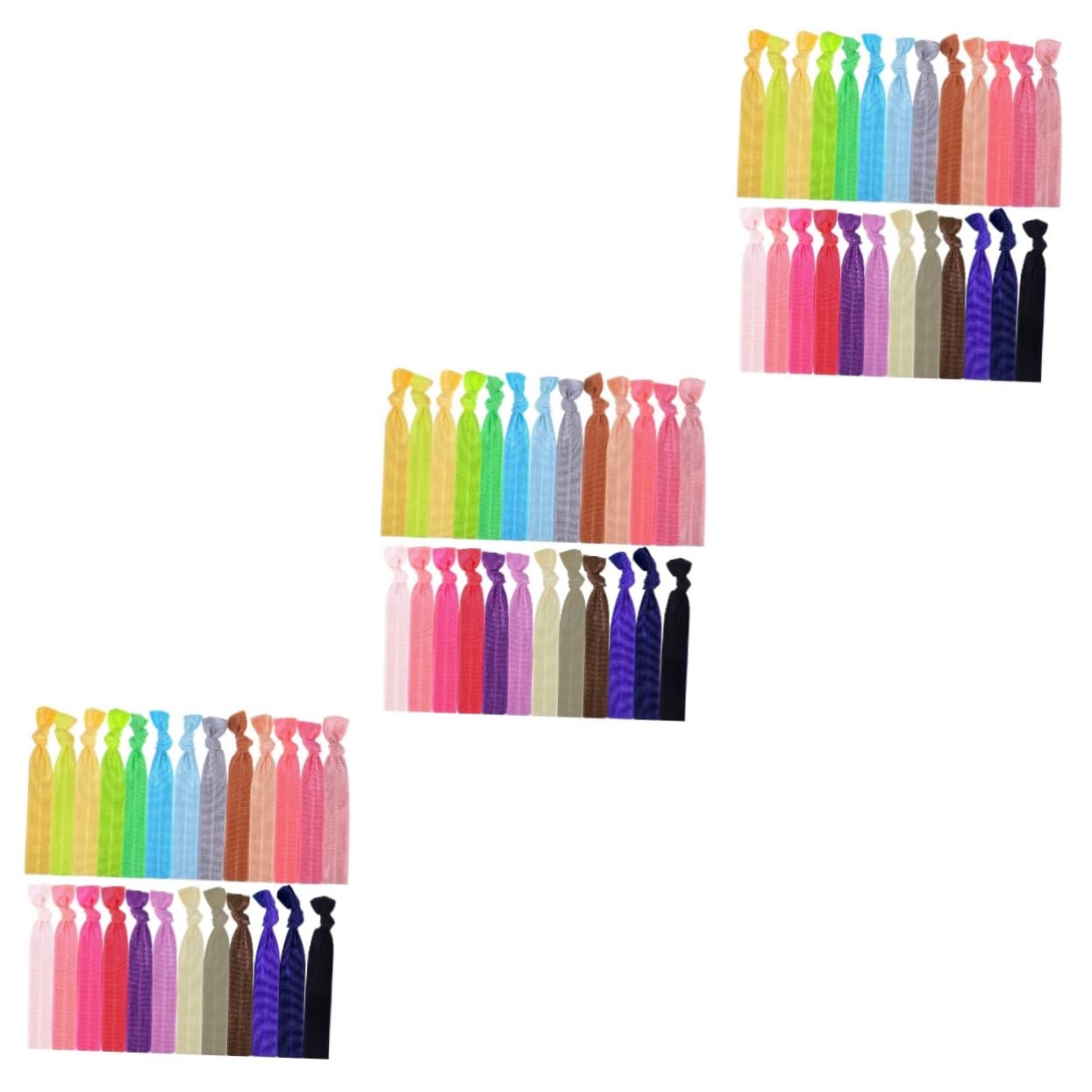 DOITOOL 300piezas Gomas De Pelo Elásticas Para Mujeres y Niñas Coleteros De Para Coletas y Accesorios De Moda Aleatorios