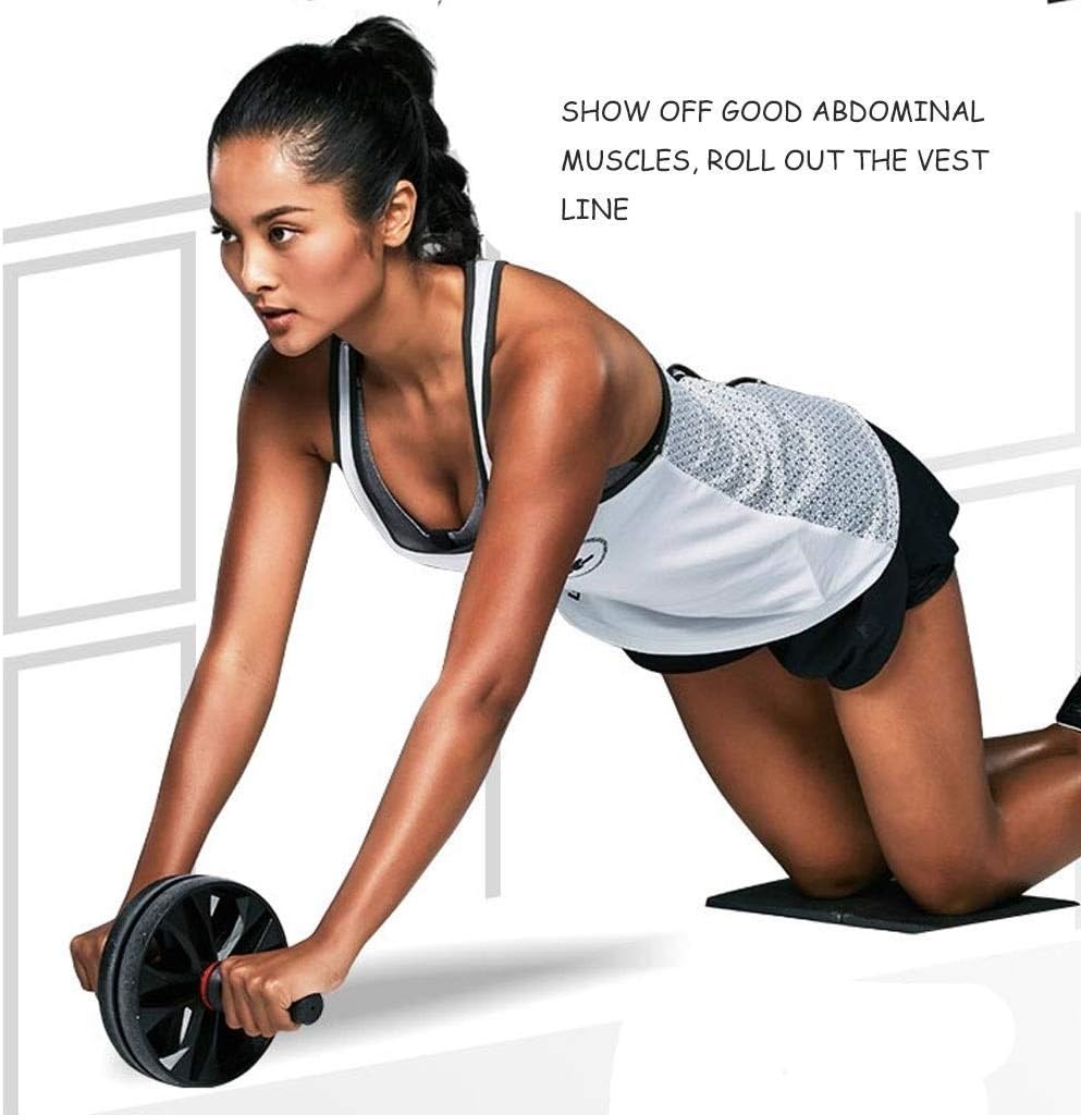 Abdominal Muscle Wheel -Roller Abs Core Workout Fitness Exerciser